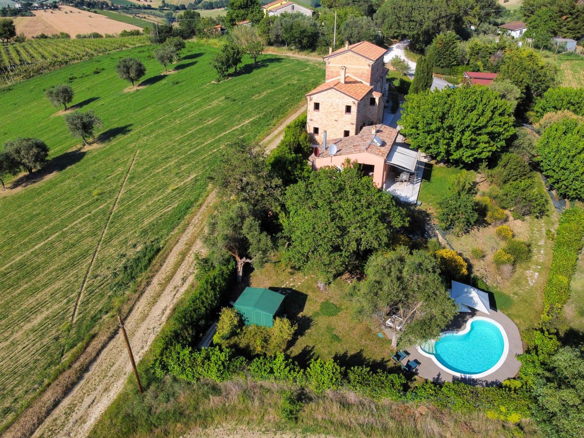 Casali Marchigiani - Ville Vacanza Private Con Piscina Ostra Εξωτερικό φωτογραφία